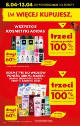 Gazetka promocyjna Biedronka - Od poniedzialku - Gazetka - ważna od 13.04 do 13.04.2024 - strona 10 - produkty: Fructis, Elseve, Pantene, Adidas