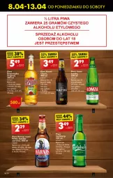 Gazetka promocyjna Biedronka - Od poniedzialku - Gazetka - ważna od 13.04 do 13.04.2024 - strona 42 - produkty: Piwa, Piwo, Gin, Gra, Desperados, Piwo jasne, Karmi, Fa