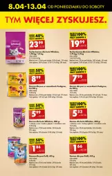 Gazetka promocyjna Biedronka - Od poniedzialku - Gazetka - ważna od 13.04 do 13.04.2024 - strona 49 - produkty: Kurczak, Sos, Puf, Whiskas, Gala, Pedigree, Sucha karma