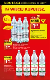 Gazetka promocyjna Biedronka - Od poniedzialku - Gazetka - ważna od 13.04 do 13.04.2024 - strona 8 - produkty: Mus, Muszynianka, Woda mineralna, Woda, Cisowianka