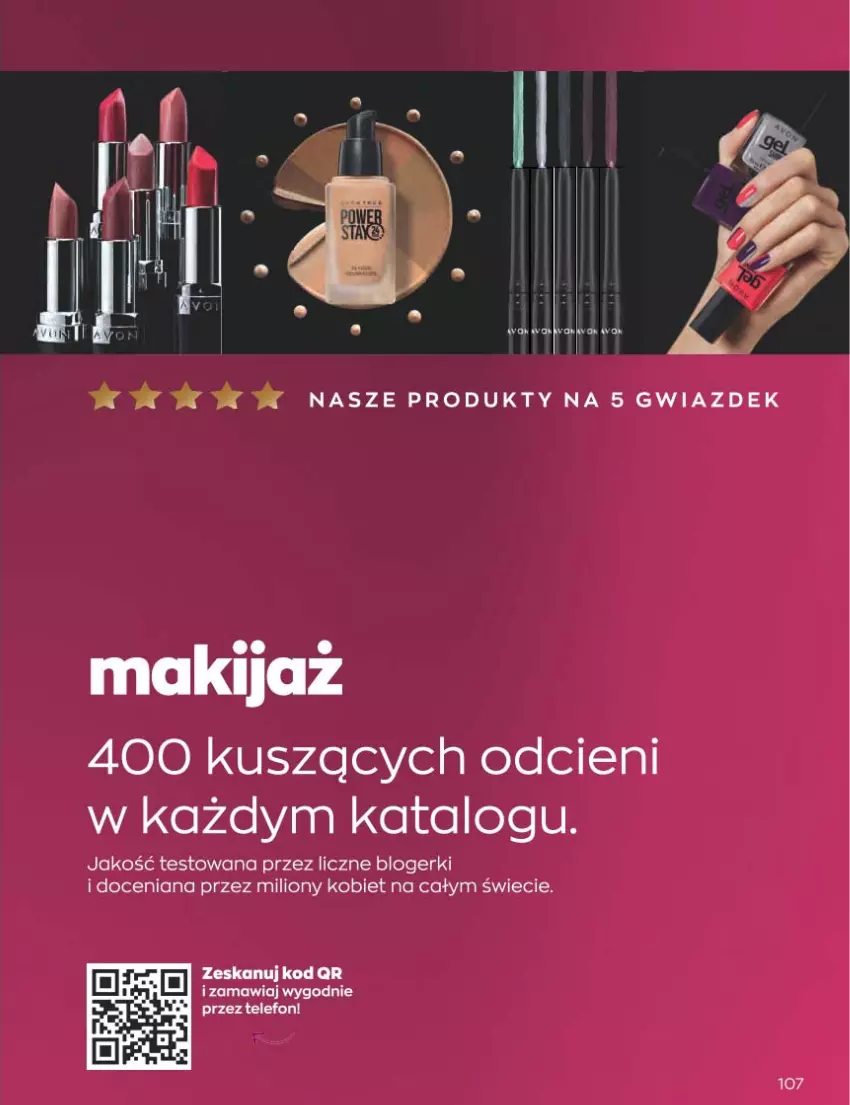 Gazetka promocyjna Avon - Katalog Avon 11/2022 kampania listopad - ważna 01.11 do 30.11.2022 - strona 107 - produkty: Lion, Telefon