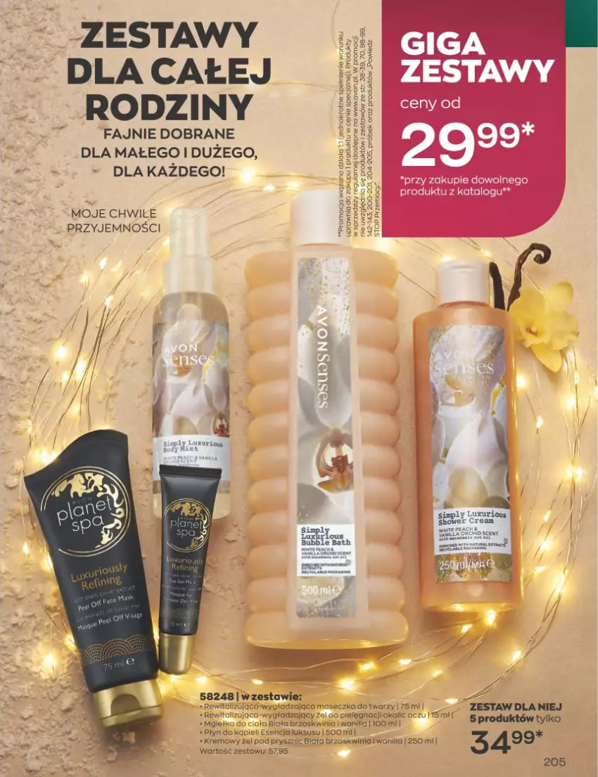 Gazetka promocyjna Avon - Katalog Avon 11/2022 kampania listopad - ważna 01.11 do 30.11.2022 - strona 205 - produkty: Fa, Płyn do kąpieli, Por