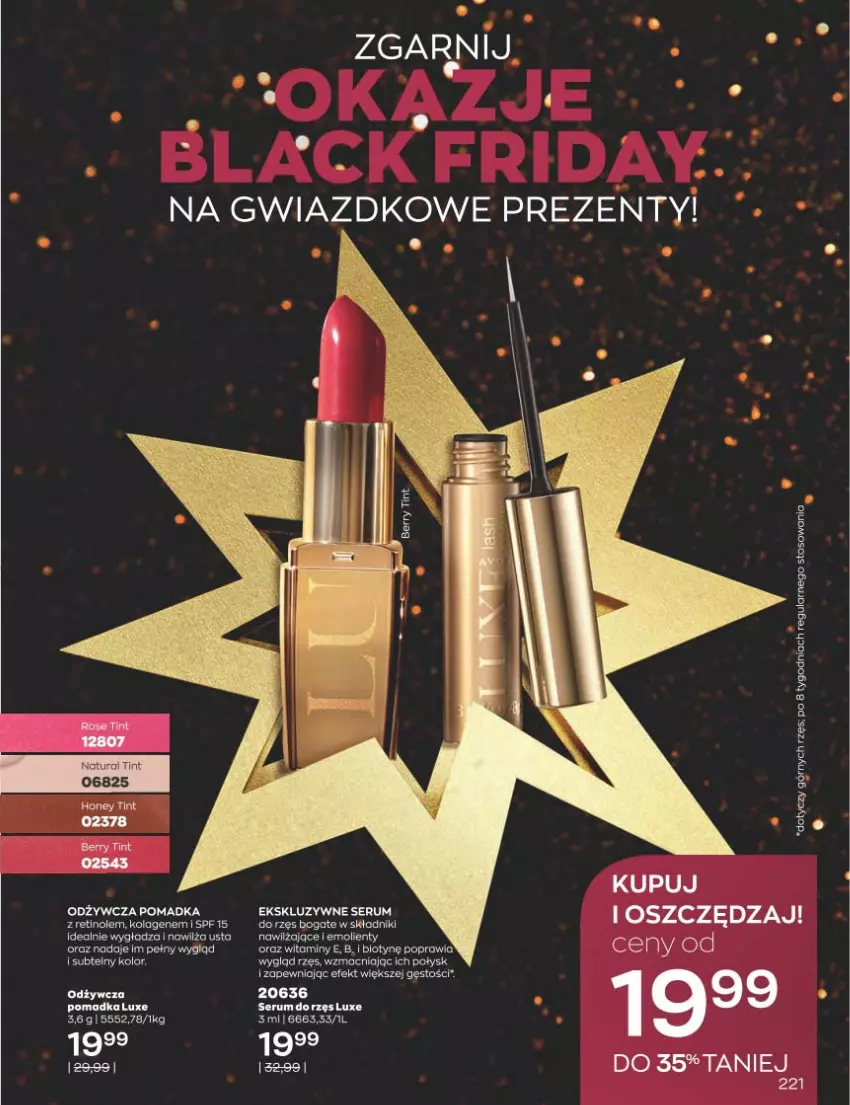 Gazetka promocyjna Avon - Katalog Avon 11/2022 kampania listopad - ważna 01.11 do 30.11.2022 - strona 221 - produkty: Kolagen, Rum, Ser, Serum