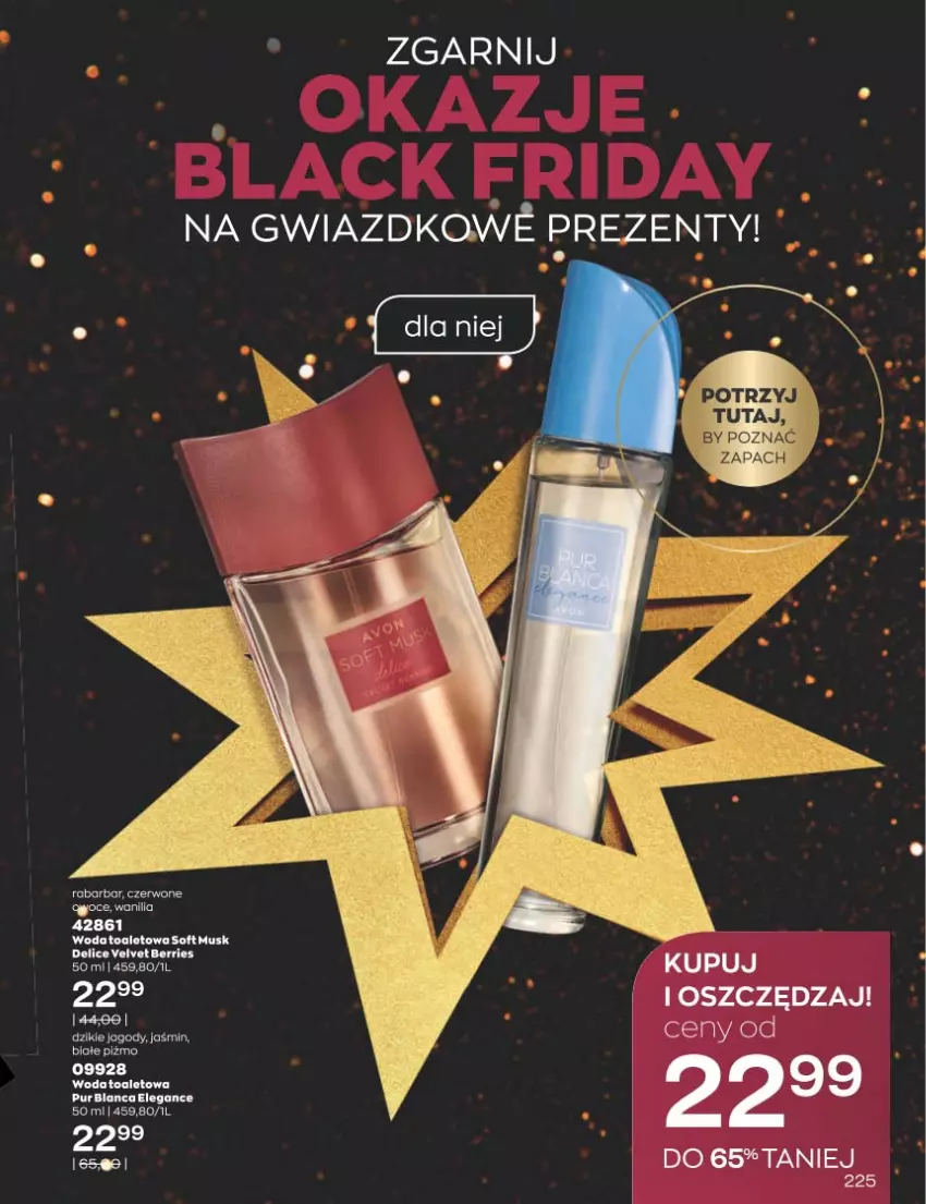 Gazetka promocyjna Avon - Katalog Avon 11/2022 kampania listopad - ważna 01.11 do 30.11.2022 - strona 225 - produkty: Fa, Mus, Pur, Ser, Velvet