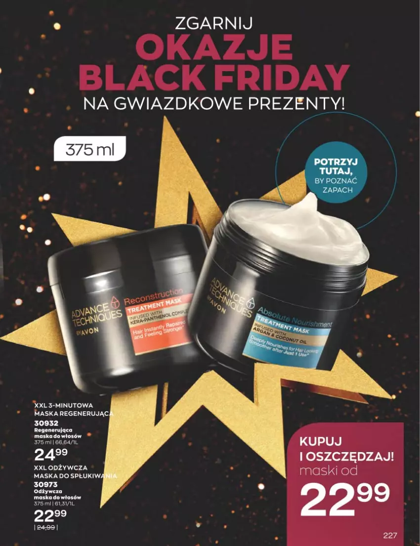 Gazetka promocyjna Avon - Katalog Avon 11/2022 kampania listopad - ważna 01.11 do 30.11.2022 - strona 227 - produkty: Fa, Maska, Regenerująca maska