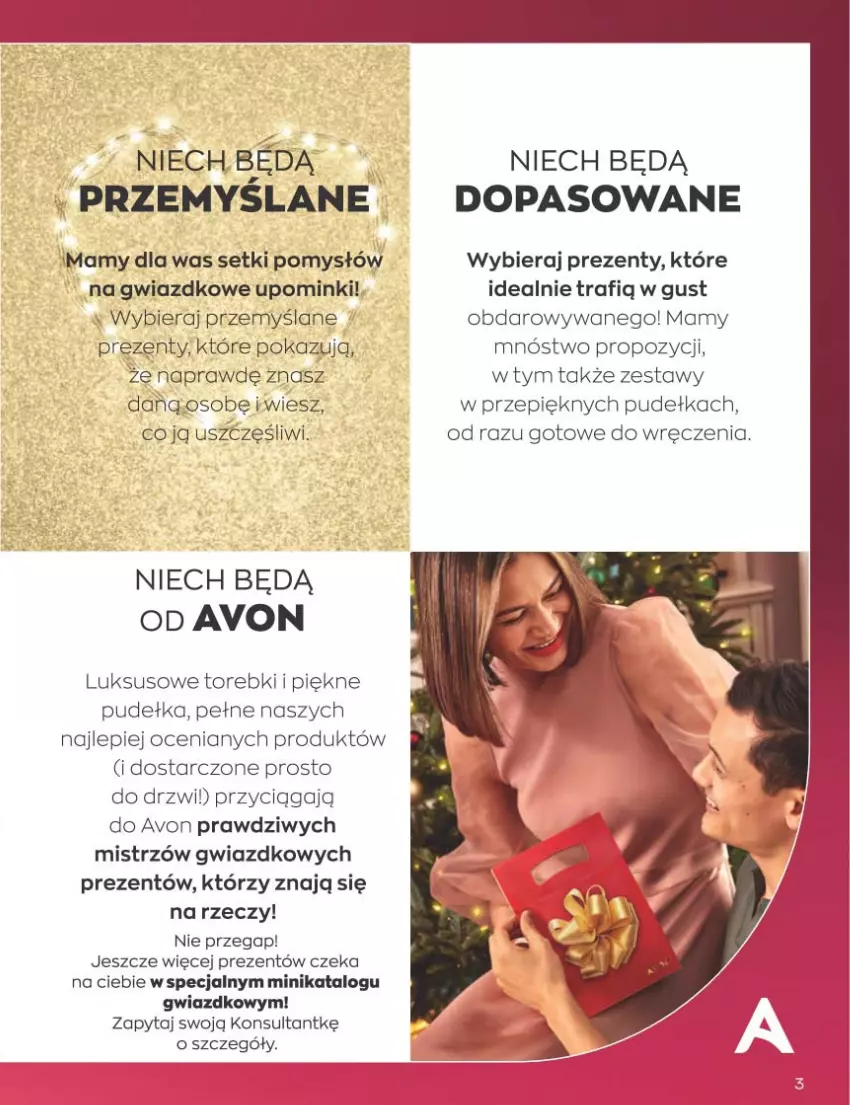 Gazetka promocyjna Avon - Katalog Avon 11/2022 kampania listopad - ważna 01.11 do 30.11.2022 - strona 3 - produkty: Drzwi, Puder