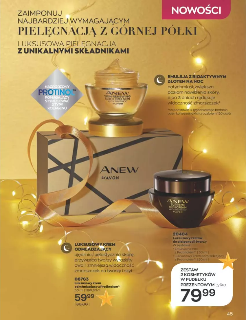 Gazetka promocyjna Avon - Katalog Avon 11/2022 kampania listopad - ważna 01.11 do 30.11.2022 - strona 45 - produkty: Emulsja, Mars