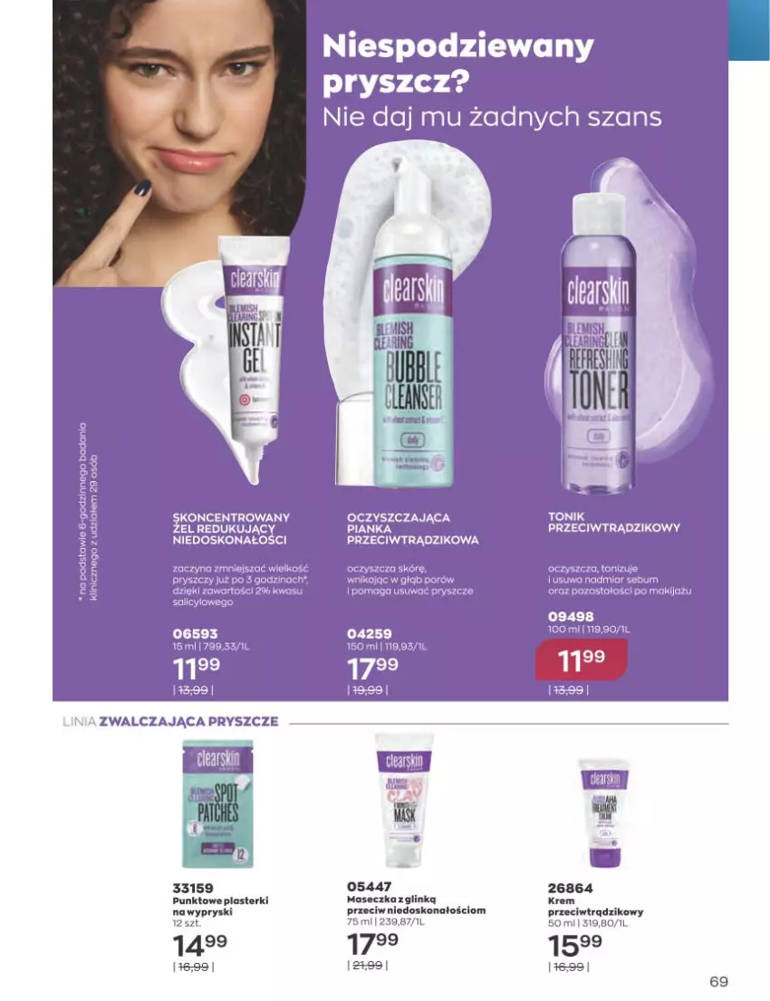 Gazetka promocyjna Avon - Katalog Avon 11/2022 kampania listopad - ważna 01.11 do 30.11.2022 - strona 69 - produkty: JBL, Plasterki, Por, Tonik