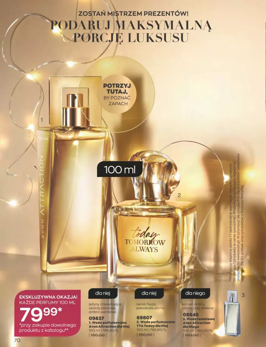 Gazetka promocyjna Avon - Katalog Avon 11/2022 kampania listopad - ważna 01.11 do 30.11.2022 - strona 70 - produkty: Always, Fa