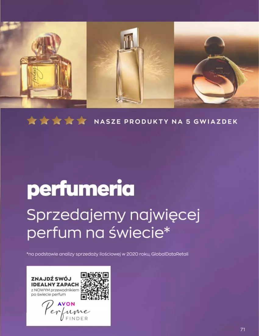 Gazetka promocyjna Avon - Katalog Avon 11/2022 kampania listopad - ważna 01.11 do 30.11.2022 - strona 71 - produkty: Perfum