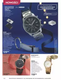 Gazetka promocyjna Avon - Katalog Avon 11/2022 kampania listopad - Gazetka - ważna od 30.11 do 30.11.2022 - strona 152 - produkty: Zegarek, Top, Por, Cynk, Tera, Pasek, Zegar, Bateria