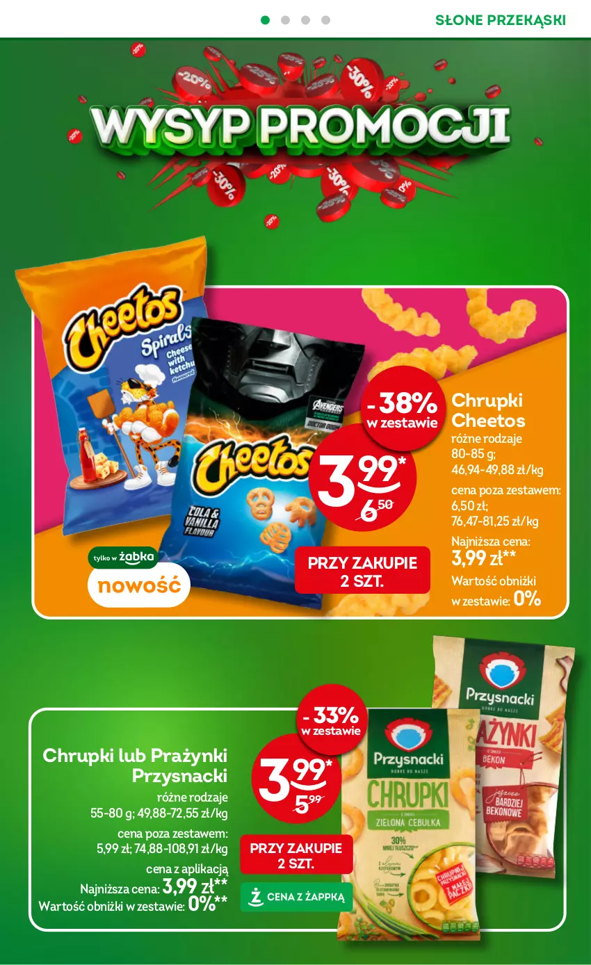 Gazetka promocyjna Żabka - gazetka-promocyjna-41-42-2026 - ważna 07.10 do 20.10.2026 - strona 26 - produkty: Cheetos, Chrupki, Przysnacki