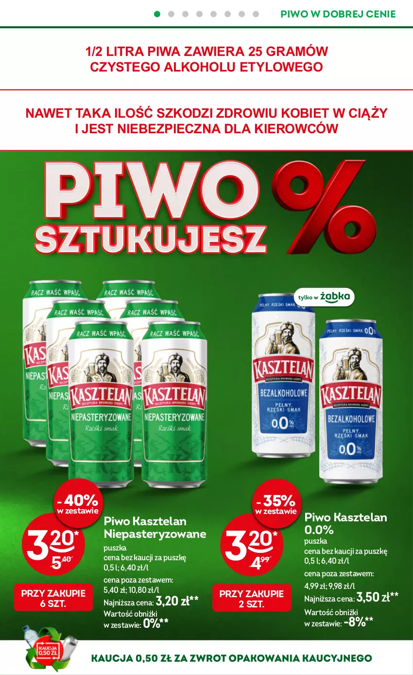 Gazetka promocyjna Żabka - gazetka-promocyjna-41-42-2026 - ważna 07.10 do 20.10.2026 - strona 40 - produkty: Gra, Kasztelan, Piec, Piwa, Piwo