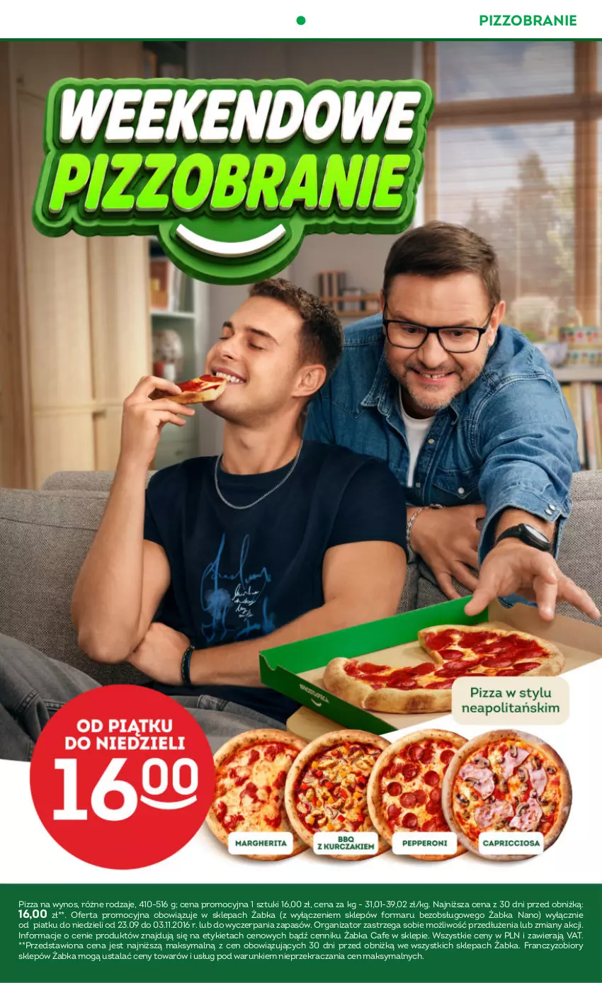 Gazetka promocyjna Żabka - gazetka-promocyjna-41-42-2026 - ważna 07.10 do 20.10.2026 - strona 6 - produkty: Pizza