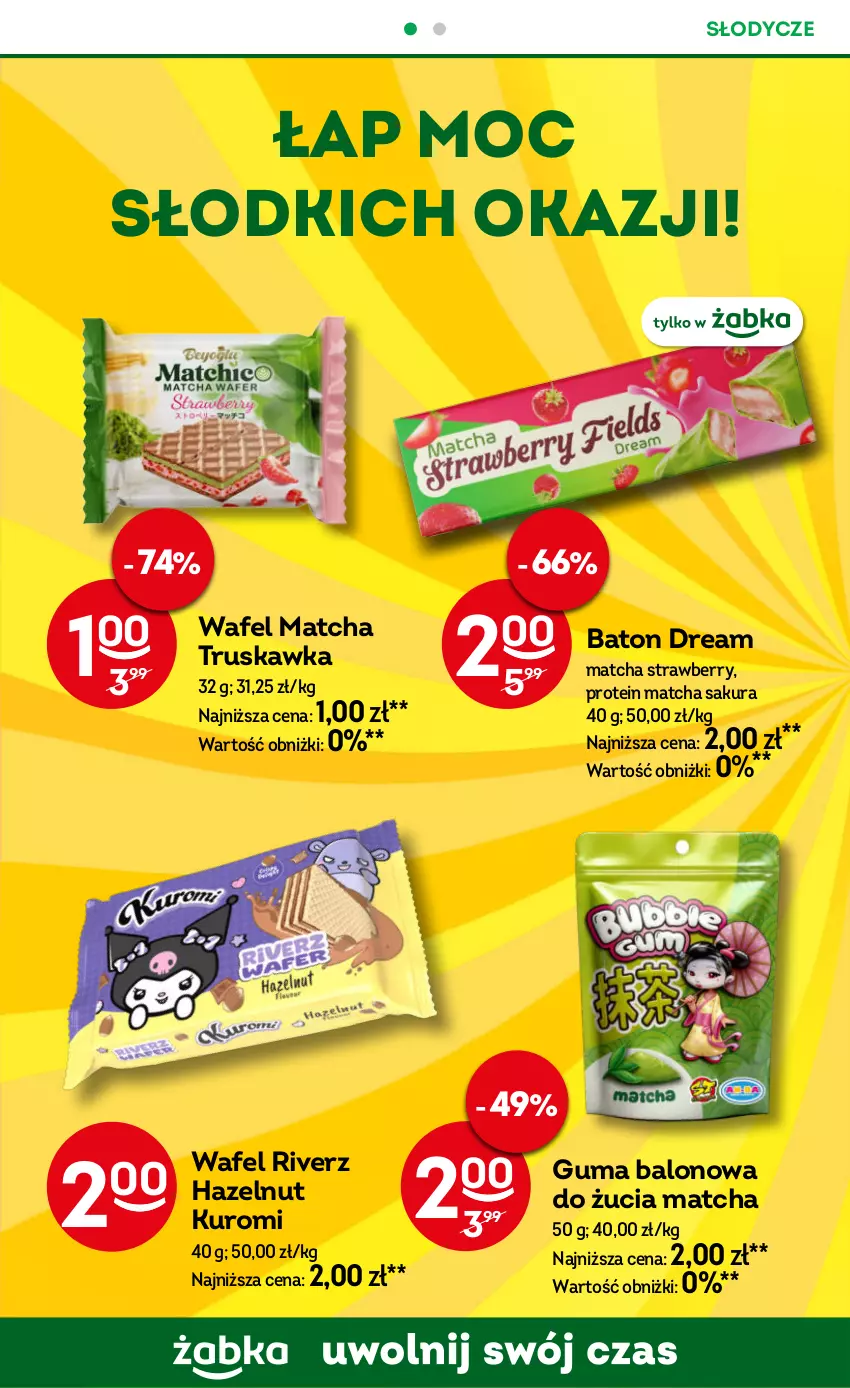 Gazetka promocyjna Żabka - gazetka-promocyjna-41-42-2026 - ważna 07.10 do 20.10.2026 - strona 70 - produkty: Baton