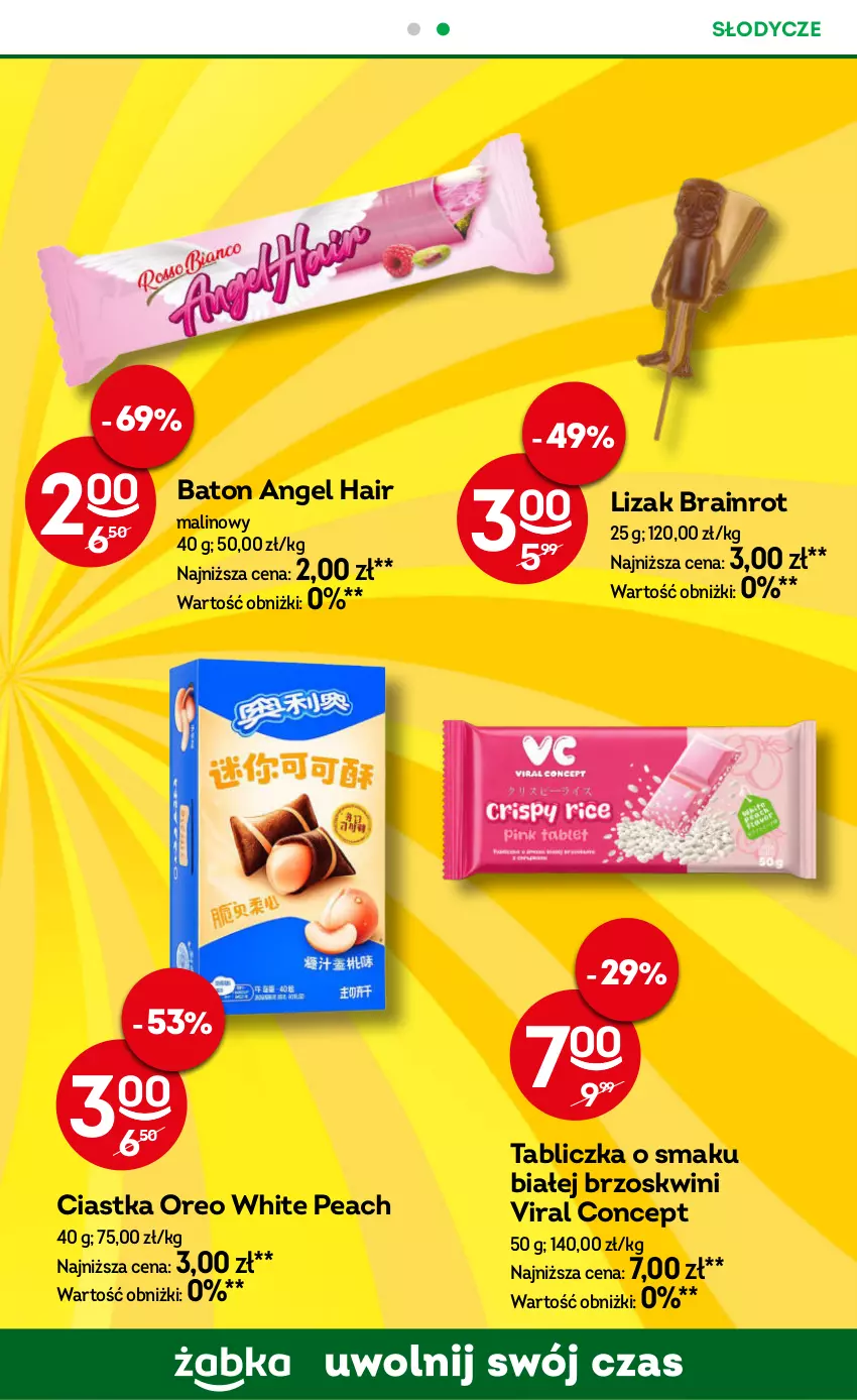 Gazetka promocyjna Żabka - gazetka-promocyjna-41-42-2026 - ważna 07.10 do 20.10.2026 - strona 71 - produkty: Baton, Ciastka, Oreo