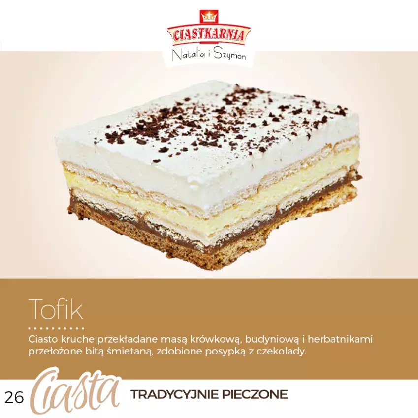Gazetka promocyjna Topaz - Gazetka - ważna 04.06.2025 do 31.12.2026 - strona 26 - produkty: Ciastka, Piec