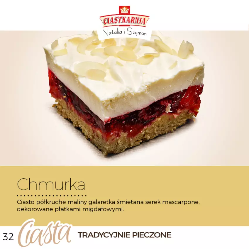 Gazetka promocyjna Topaz - Gazetka - ważna 04.06.2025 do 31.12.2026 - strona 32 - produkty: Gala, Galaretka, Maliny, Mascarpone, Piec, Ser, Serek