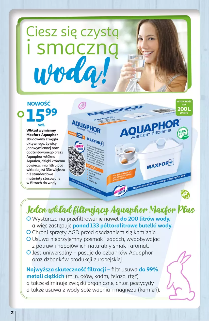 Gazetka promocyjna Auchan - Zaczynamy przygotowania do świąt Hipermarkety - ważna 25.03 do 03.04.2021 - strona 2 - produkty: Aquaphor, Magnez