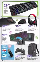 Gazetka promocyjna Auchan - Zaczynamy przygotowania do świąt Hipermarkety - Gazetka - ważna od 03.04 do 03.04.2021 - strona 10 - produkty: Top, Por, Gra, Rust, Słuchawki, Klawiatura, Mikrofon, Plecak, LANA, Podkładka, Mysz, Podkład