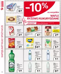 Gazetka promocyjna Selgros - Extra Oferta - Gazetka - ważna od 31.08 do 31.08.2021 - strona 20 - produkty: Strucla, Nałęczowianka, Bake Rolls, Ryż, Napoje, Wafle, Bebiko, Artykuły spożywcze, Crunchips, Knoppers, Staropolanka, Woda, Gala, Biszkopty, LG