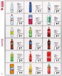 Gazetka promocyjna Selgros - Extra Oferta - Gazetka - ważna od 31.08 do 31.08.2021 - strona 22 - produkty: 7up, Pepsi max, Mirinda, Coca-Cola, Napoje, Pepsi, Schweppes, Hellena, Tymbark, Kubuś Waterrr, Fanta, Kubuś, Woda, Sprite, Napój, Cisowianka, Kokos, Fa