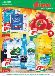 Gazetka promocyjna Dino - Gazetka - Gazetka - ważna od 22.11 do 22.11.2022 - strona 1 - produkty: LANA, Mleczko, Ptasie mleczko, Woda, Fa