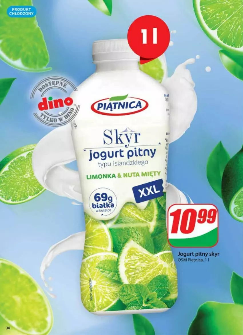 Gazetka promocyjna Dino - ważna 20.11 do 26.11.2024 - strona 32 - produkty: Isla, Jogurt, Jogurt pitny, Limonka