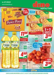 Gazetka promocyjna Dino - Gazetka - ważna od 26.11 do 26.11.2024 - strona 1 - produkty: JBL, Gra, Prince Polo, Wafelek, Margaryna, Tonik, Olej rzepakowy, Kasia, Olej