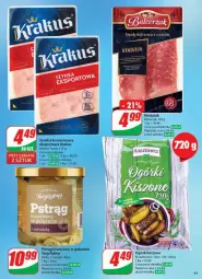 Gazetka promocyjna Dino - Gazetka - ważna od 26.11 do 26.11.2024 - strona 38 - produkty: Krakus, Sos, Ser, Por, Kindziuk, Szynka konserwowa, Szynka, Sport, Pstrąg, Gala, Pstrąg łososiowy