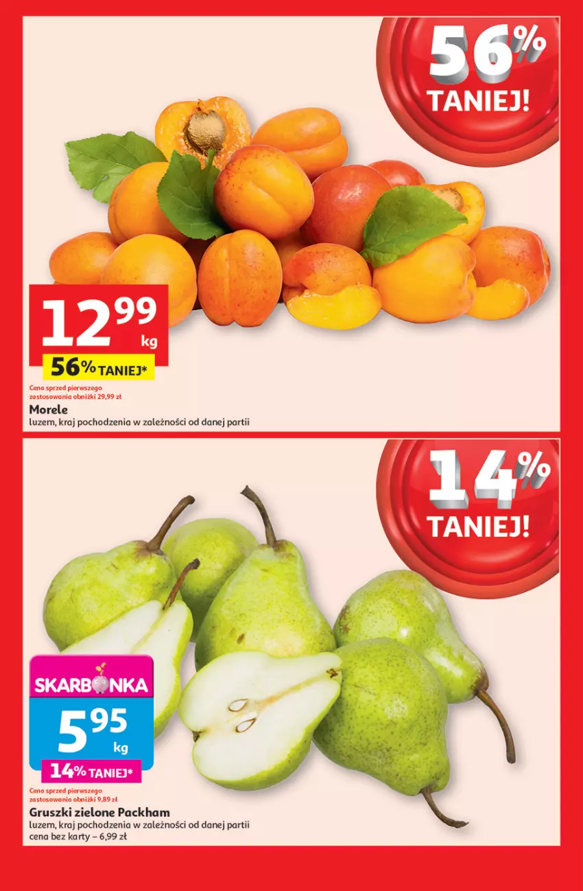 Gazetka promocyjna Auchan - LATO FIRST MINUTE Supermarket - ważna 05.06 do 11.06.2025 - strona 5 - produkty: Gruszki