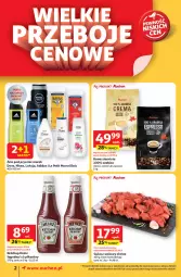 Gazetka promocyjna Auchan - LATO FIRST MINUTE Supermarket - Gazetka - ważna od 11.06 do 11.06.2025 - strona 2 - produkty: Ketchup, Gulasz wołowy, BIC, Kawa ziarnista, Kawa, Adidas, Dove, Mars, Heinz, Luksja, Nivea