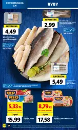 Gazetka promocyjna Lidl - GAZETKA - Gazetka - ważna od 04.10 do 04.10.2023 - strona 32 - produkty: Polędwica, Sałatka, Rio Mare, Tusz, Sałat, Tuńczyk, Mintaj, Sandacz