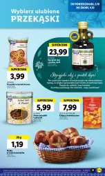 Gazetka promocyjna Lidl - GAZETKA - Gazetka - ważna od 04.10 do 04.10.2023 - strona 39 - produkty: Ser, Stek, Chipsy, Precelki, Olej, Bułka