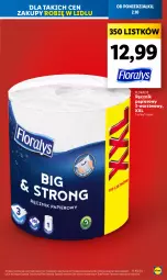 Gazetka promocyjna Lidl - GAZETKA - Gazetka - ważna od 04.10 do 04.10.2023 - strona 9 - produkty: Papier, Ręcznik, Flora