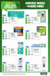 Gazetka promocyjna Makro - [Oferta specjalna] P&G Kupujesz więcej płacisz mniej - Gazetka - ważna od 11.07 do 11.07.2022 - strona 1 - produkty: Naturell, Pantene, Pampers, Pieluchy, Pasta do zębów, Discreet, Chusteczki, Always, Szampon, Podpaski, Wkładki, Blend-a-Med, Always Ultra, Naturella