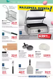 Gazetka promocyjna Makro - [Oferta promocyjna] Artykuły spożywcze i przemysłowe - Gazetka - ważna od 18.04 do 18.04.2022 - strona 21 - produkty: Top, Ser, Noż, Grill kontaktowy, Hamburger, Widelec, Stek, Kosz, Deska do krojenia, Burger, Nóż szefa kuchni, Płyta, Grill, Fa