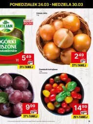 Gazetka promocyjna Delikatesy Centrum - NOWA GAZETKA Delikatesy Centrum od 24 marca! 24-30.03.2025 - Gazetka - ważna od 30.03 do 30.03.2025 - strona 19 - produkty: Cebula, Pomidorki