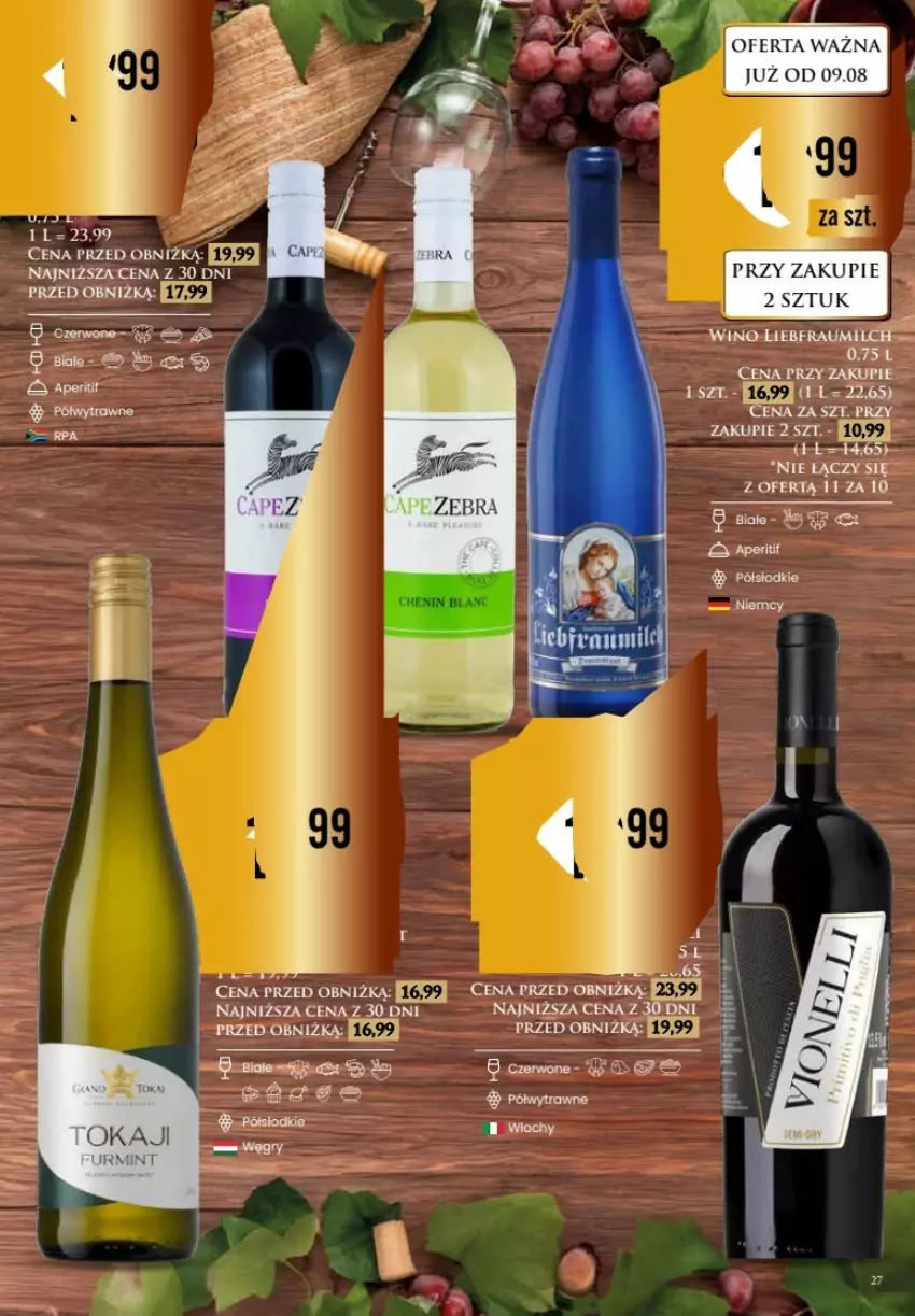 Gazetka promocyjna Dino - ważna 12.08 do 17.08.2024 - strona 20 - produkty: Fa, Wino