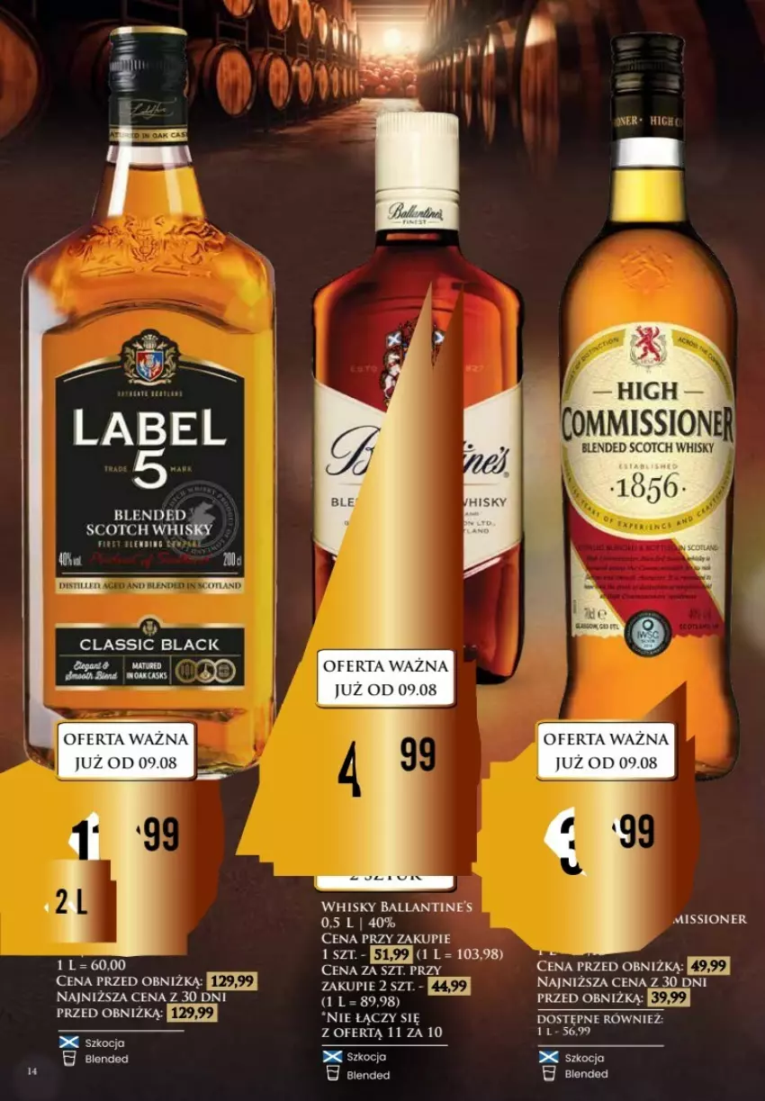 Gazetka promocyjna Dino - ważna 12.08 do 17.08.2024 - strona 6 - produkty: Koc, Lack, Whisky