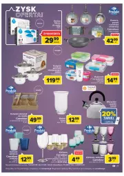 Gazetka promocyjna Carrefour - Gazetka Carrefour ZyskOferty - Gazetka - ważna od 28.05 do 28.05.2022 - strona 17 - produkty: Garnek, Czajnik, Pojemnik, Szklanka, Kieliszek