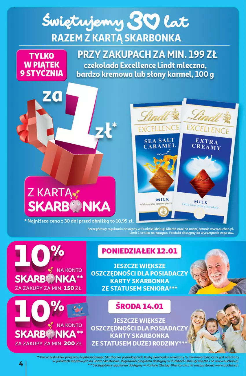 Gazetka promocyjna Auchan - 30 Lat Hipermarket - ważna 08.01 do 14.01.2026 - strona 4 - produkty: Fa, Gra