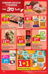 Gazetka promocyjna Auchan - 30 Lat Hipermarket - Gazetka - ważna od 14.01 do 14.01.2026 - strona 22 - produkty: Pierogi, Sok, Ser, Gra, Sokołów, Z gruntu dobre, Szynka, Tarczyński, Boczek, Frankfurterki, Kabanos, Grunt, Kiełbasa
