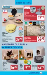 Gazetka promocyjna Aldi - Artykuły przemysłowe i tekstylia - Gazetka - ważna od 18.04 do 18.04.2026 - strona 7 - produkty: Piec, Ser, Chodnik, Rozdrabniacz, Gofrownica, Pojemnik, Mikser, Uchwyty, Zabawka, LEGO, Mieszadło, Legowisko