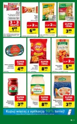 Gazetka promocyjna Carrefour - Gazetka Express - Gazetka - ważna od 20.04 do 20.04.2026 - strona 3 - produkty: Piec, Majonez, Dawtona, Kupiec, Chipsy, Płatki owsiane, Rogal, Baton, Bruschette, Knorr