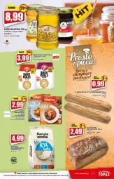 Gazetka promocyjna Topaz - Gazetka - Gazetka - ważna od 29.09 do 29.09.2021 - strona 11 - produkty: Top, Sok, Bake Rolls, Gry, Kuskus, Bulgur, Bagietka, 7 Days, Miód, LG