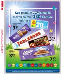 Gazetka promocyjna Selgros - Extra Oferta - Gazetka - ważna od 31.03 do 31.03.2021 - strona 24 - produkty: Ciastka, Toblerone, Ser, Czekolada, Artykuły spożywcze, Milka