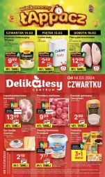 Gazetka promocyjna Delikatesy Centrum - NOWA GAZETKA Delikatesy Centrum od 14 marca! 14-20.03.2024 - Gazetka - ważna od 20.03 do 20.03.2024 - strona 1 - produkty: Kurczak, Ser, Rum, Gra, Twaróg, Kurczak gotowany, Winiary, Tarczyński, LG