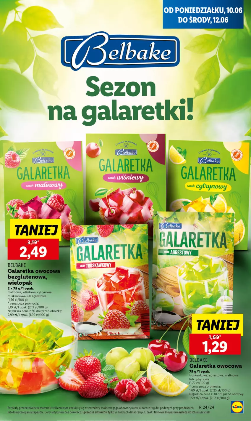 Gazetka promocyjna Lidl - GAZETKA - ważna 10.06 do 12.06.2024 - strona 59 - produkty: Gala, Galaretka, Galaretki, Gres