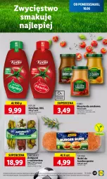 Gazetka promocyjna Lidl - GAZETKA - Gazetka - ważna od 12.06 do 12.06.2024 - strona 53 - produkty: Ketchup, Mus, Hamburger, Burger, Kotlin, Kamis, Musztarda
